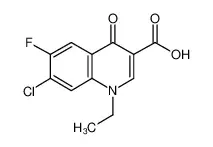 7-氯-1-乙基-6-氟-1,4-二氢-4-羰基喹啉-3-羧酸