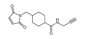 4-((2，5-二氧代-2，5-二氢-1H-吡咯-1-基)甲基)-N-(丙-2-炔-1-基)环己烷甲
