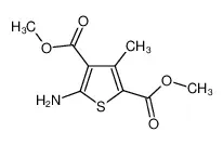 二甲基5-氨基-3-甲基噻吩-2，4-二羧酸酯