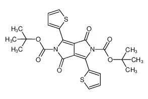 1，4-二氧代-3，6-二(噻吩-2-基)吡咯并[3，4-c]吡咯-2，5(1H，4H)-二甲酸叔丁酯