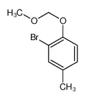 2-溴-1-(甲氧基甲氧基)-4-甲基苯