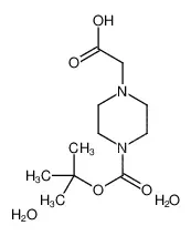 2-(4-(叔丁氧基羰基)哌嗪-1-基)乙酸二水合物