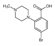 2-(4-甲基-1-哌嗪基)-4-溴苯甲酸