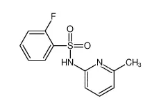 2-氟-N-(6-甲基-2-吡啶基)苯磺酰胺