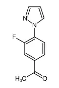 3-氟-4-(1-吡唑基)苯乙酮