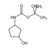 (3-羟基环戊基)氨基甲酸叔丁酯