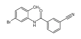 N-(5-溴-2-甲基苯基)-3-氰基苯甲酰胺