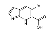 5-溴-1H-吡咯并[2，3-b]吡啶-6-羧酸