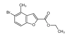 5-溴-4-甲基苯并呋喃-2-甲酸乙酯