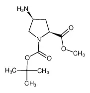 (2S，4S)-1-Boc-4-氨基吡咯烷-2-甲酸甲酯