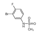 N-(3-溴-4-氟苯基)甲磺酰胺
