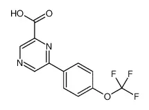 6-[4-(三氟甲氧基)苯基]吡嗪-2-甲酸