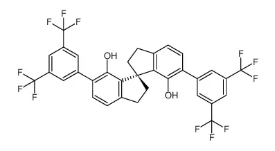 (S)-6，6'-Bis[3，5-bis(trifluoromethyl)phenyl]-2，2'，3，3'-tetrahydro-1，1'-spirobi[1H-indene]-7，7'-diol