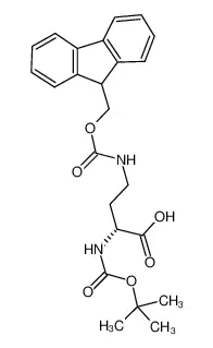 N-叔丁氧羰基-N'-芴甲氧羰基-D-2，4-二氨基丁酸
