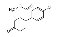 1-(4-氯苯基)-4-氧代环己烷甲酸甲酯
