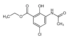 3-乙酰氨基-5-氯-2-羟基苯羧酸乙酯