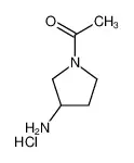 1-(3-氨基吡咯烷-1-基)乙酮盐酸盐