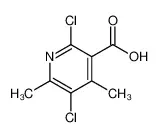 2，5-二氯-4，6-二甲基烟酸