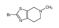 2-溴-5-甲基-4，5，6，7-四氢噻唑并[5，4-c]吡啶