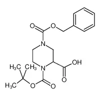 1-Boc-4-Cbz-2甲酸哌嗪