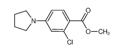 2-氯-4-(1-吡咯烷基)苯甲酸甲酯