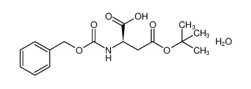 (R)-2-(((Benzyloxy)carbonyl)amino)-4-(tert-butoxy)-4-oxobutanoicacidhydrate