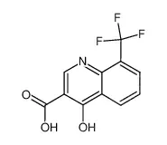 4-羟基-8-三氟甲基喹啉-3-甲酸