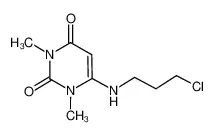 6-(3-氯丙基)氨基1，3-二甲基脲嘧啶
