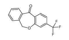 3-三氟甲基-6，11-二氢二苯并[b，e]噁庚英-11-酮