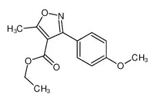 3-(4-甲氧基苯基)-5-甲基异噁唑-4-甲酸乙酯