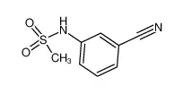 3-甲磺酰氨基苯腈