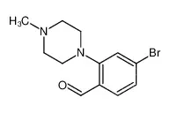 2-(4-甲基-1-哌嗪基)-4-溴苯甲醛