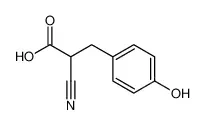 2-氰基-3-(4-羟基苯基)丙酸
