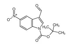 1-Boc-3-甲酰基-5-硝基吲哚