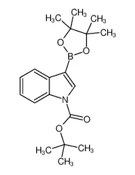 3-(4，4，5，5-四甲基-1，3，2-二氧杂硼杂环戊烷-2-基)-1H-吲哚-1-甲酸叔丁酯
