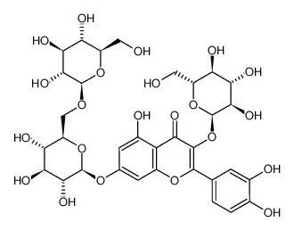 槲皮素-3-O-Β-D-葡萄糖-7-O-Β-D-龙胆双糖苷