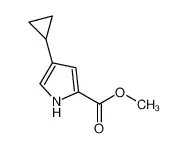 4-环丙基-1H-吡咯-2-甲酸甲酯