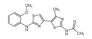 N-(2-((2-甲氧基苯基)氨基)-4'-甲基-[4,5'-噻唑]-2'-基)乙酰胺