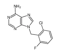 9-(2-氯-6-氟苄基)-9H-嘌呤-6-胺