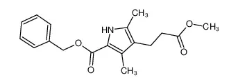 5-(苄氧羰基)-2,4-二甲基吡咯-3-丙酸甲酯
