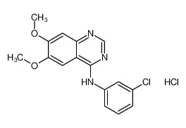 N-(3-氯苯基)-6,7-二甲氧基-4-喹唑啉胺盐酸盐