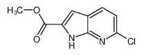 6-氯-1H-吡咯并[2,3-b]吡啶-2-甲酸甲酯