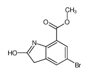 5-溴-2-氧代二氢吲哚-7-甲酸甲酯