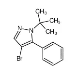 1-叔丁基-4-溴-5-苯基-1H-吡唑
