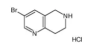 3-溴-5,6,7,8-四氢-1,6-萘啶盐酸盐