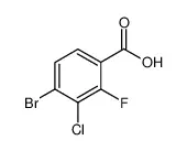 4-溴-3-氯-2-氟苯甲酸