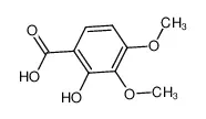 2-羟基-3,4-二甲氧基苯甲酸
