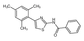 N-[4-(2,4,6-三甲基苯基)-2-噻唑基]苯甲酰胺