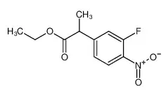 2-(3-氟-4-硝基苯)丙酸乙酯