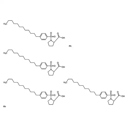 四[(R)-(+)-N-(对十二烷基苯磺酰)脯氨酸]二铑(II)